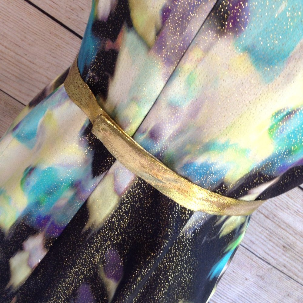 Elie Tahari Watercolor Dress - Picture 11 of 17